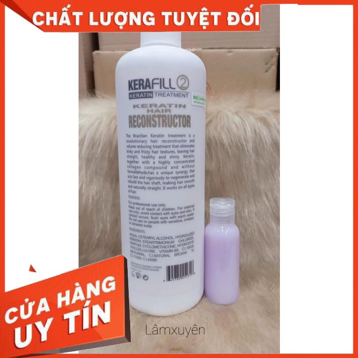 KERATIN thuỷ phân Kerafill ( chai chiết 50 ml)