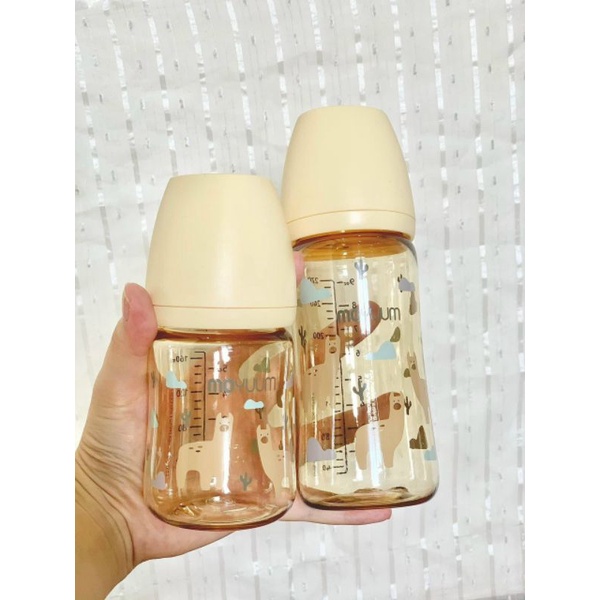 Bình sữa Moyuum Lạc Đà, Moyuum Vàng, Moyuum Llama edition 170ml- 270ml