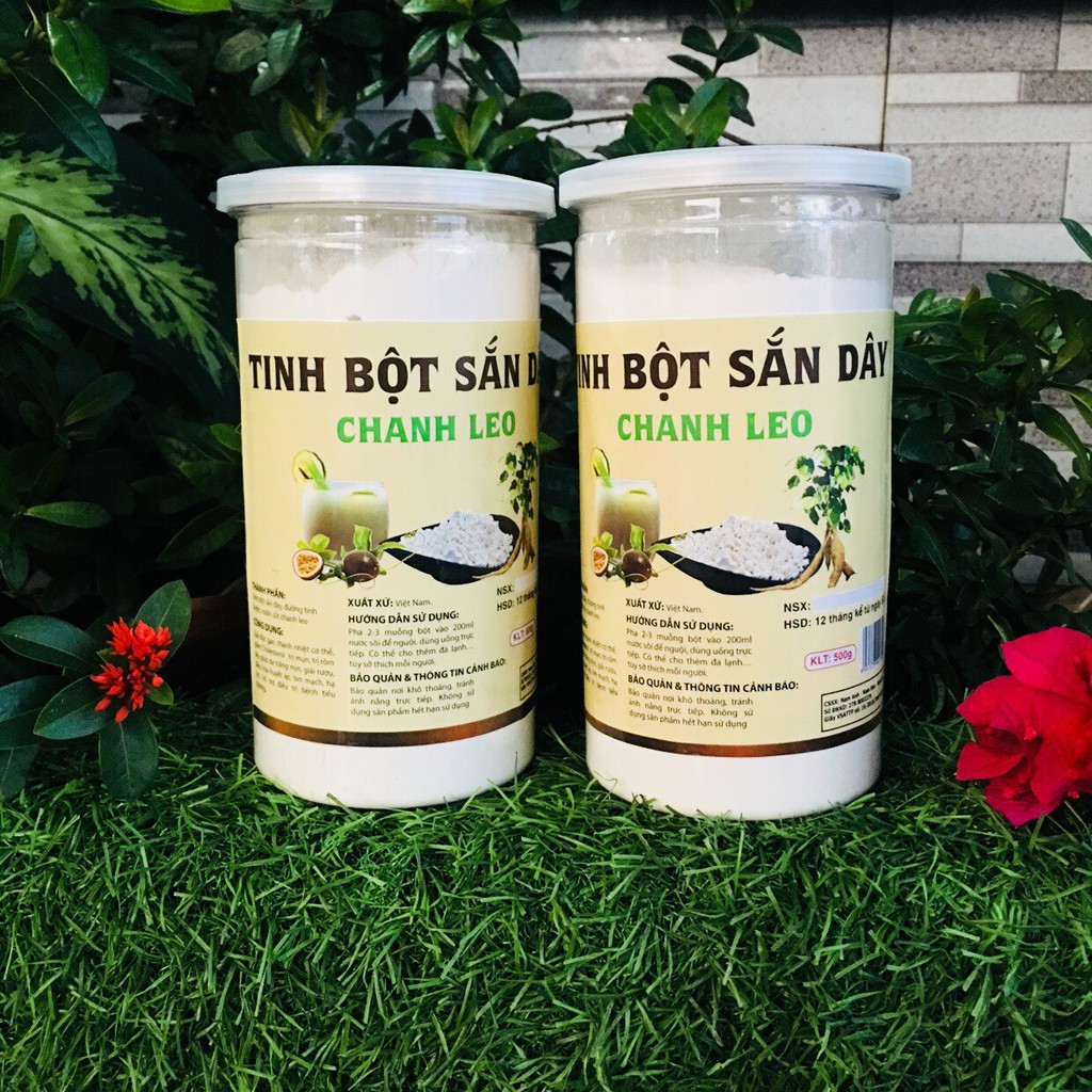 Tinh bột sắn dây chanh leo 500gr