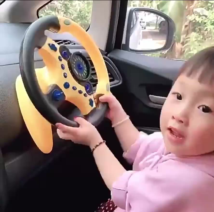 [Hoả tốc HCM] Đồ chơi vô lăng xe hơi trẻ em dễ thương