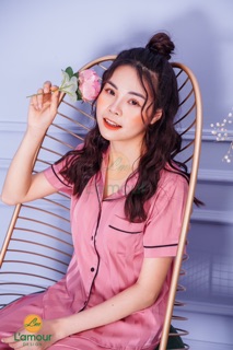 Bộ Lụa hồng trơn - Dài