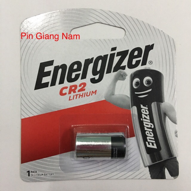 Pin CR2 Energizer 3V Lithium 3V Battery Chính Hãng Vỉ 1 Viên