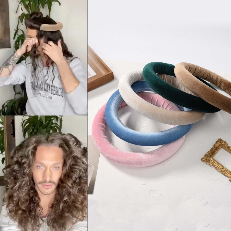 Máy Uốn Tóc Không Dùng Nhiệt Dùng Khi Ngủ Tiện Dụng