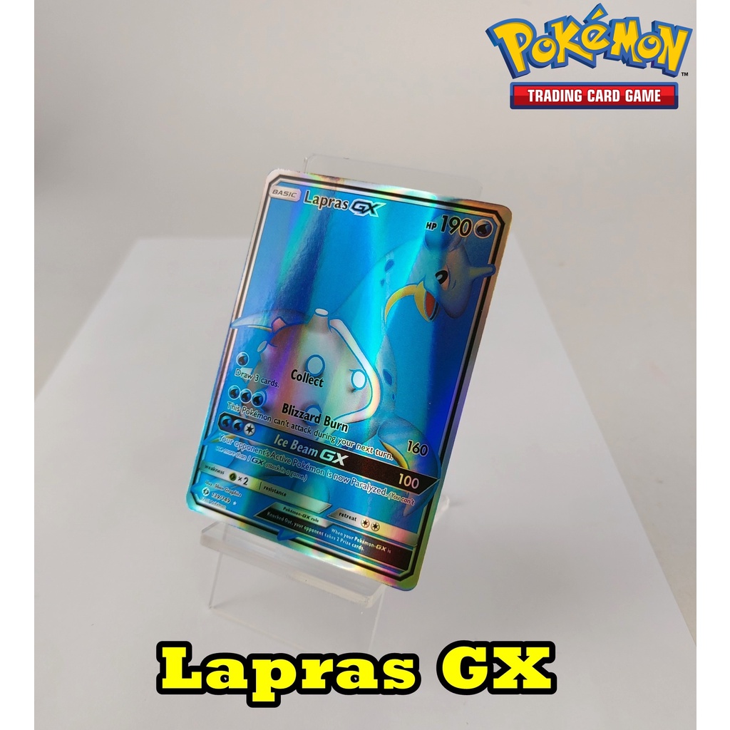 Thẻ bài Pokemon Lapras GX