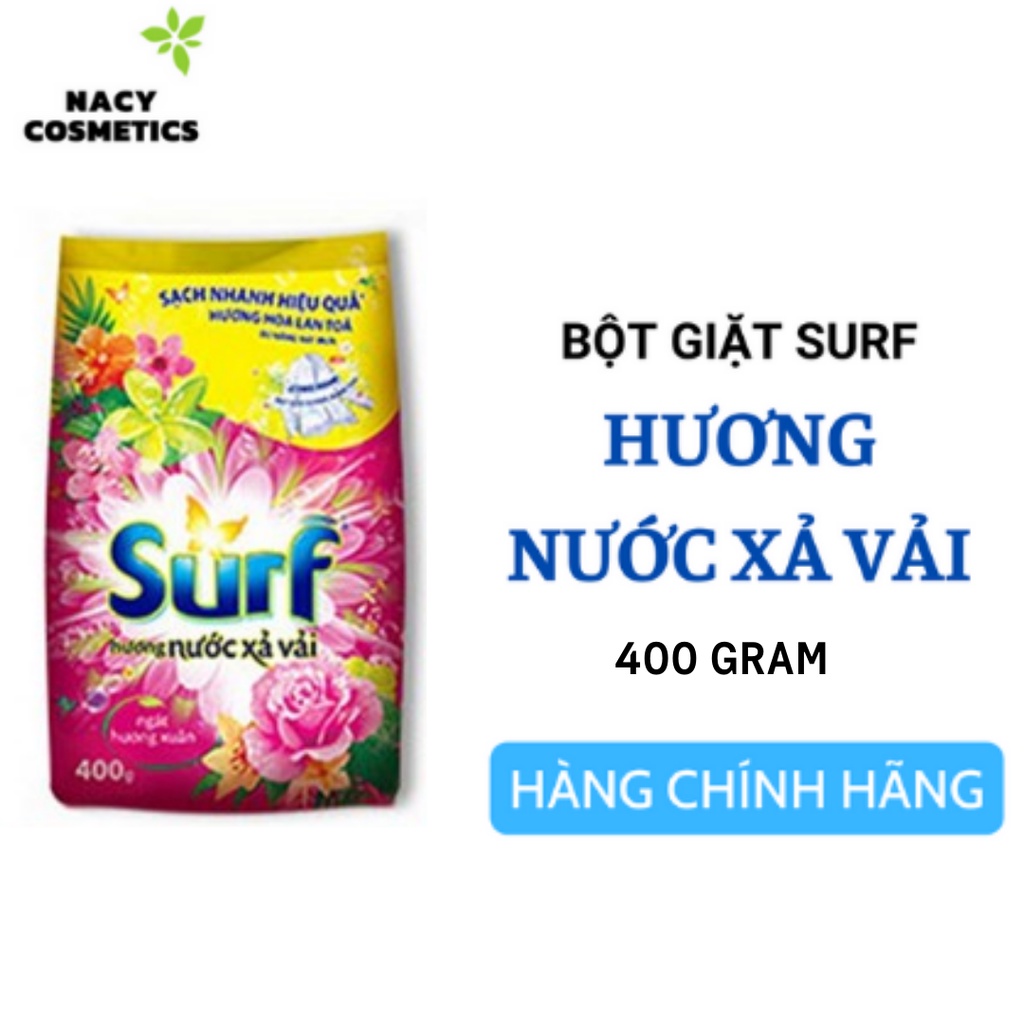 Bột Giặt Surf Hương Nước Xả Vải Túi 400gr