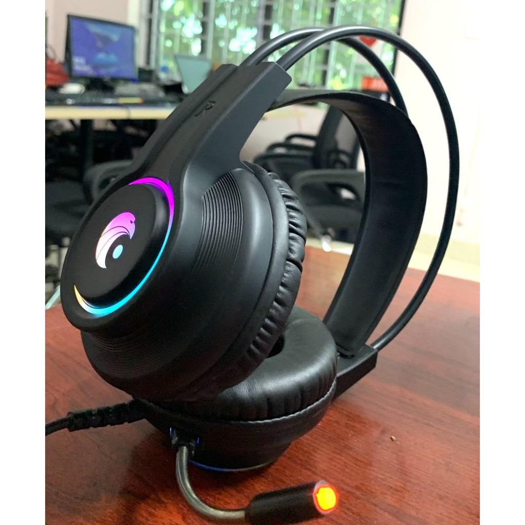 Tai nghe gaming Goldtech LD88 led RGb jack kết nối 3.5 | BigBuy360 - bigbuy360.vn