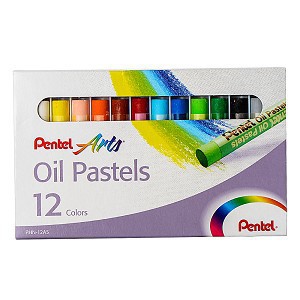 SÁP DẦU PENTEL 12 MÀU