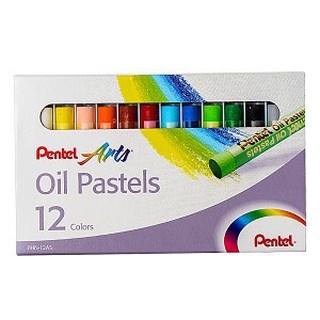 Sáp dầu pentel 12 màu