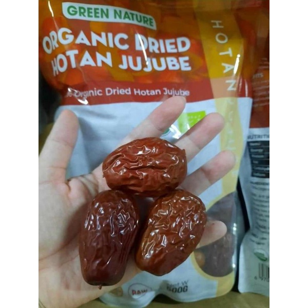 Táo Đỏ Tân Cương Hữu Cơ size đại 500g Táo đỏ Hotan hữu cơ
