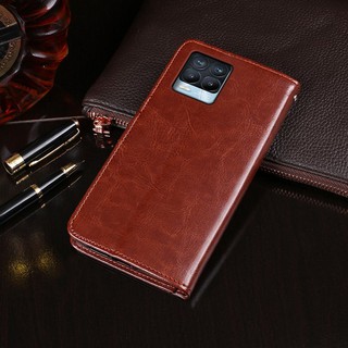 Bao da c35,c25,c25y,c15,c12 c21,c21y,C33 9i, realme 8,C65,7, 7i, C67, c55,c11 dạng ví nắp lật hai mặt kèm khe để thẻ