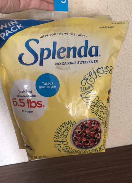 Đường Splenda ( packs 6,5 lbs ~357 gram ) của Mỹ