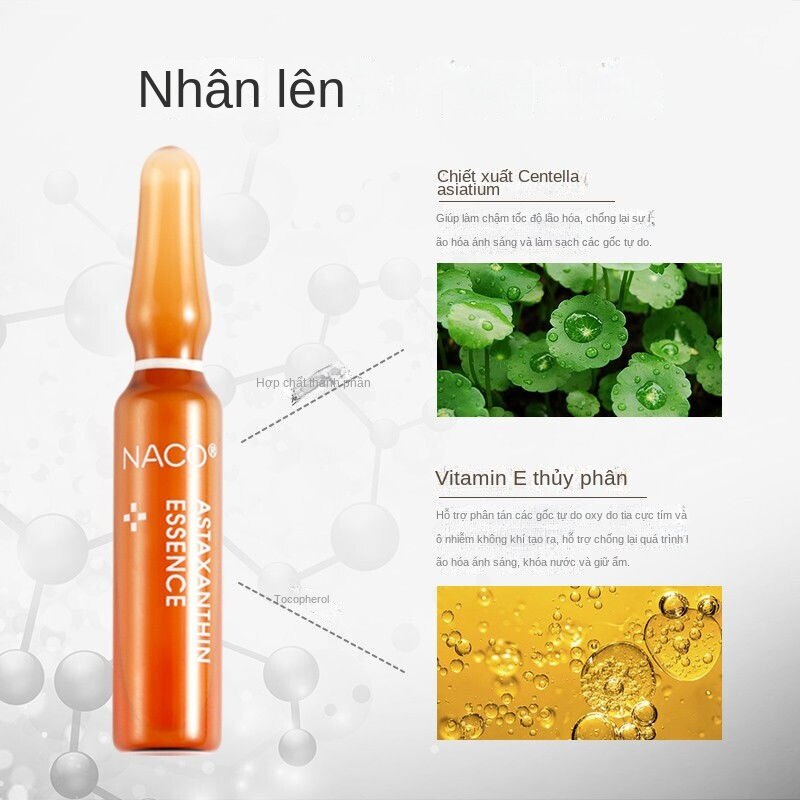 Tinh Chất Ampoule Naco Astaxanthin Chống Oxy Hóa Làm Trắng Sáng Da