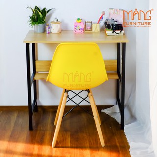 Bàn làm việc kệ lửng 100cm BLV02