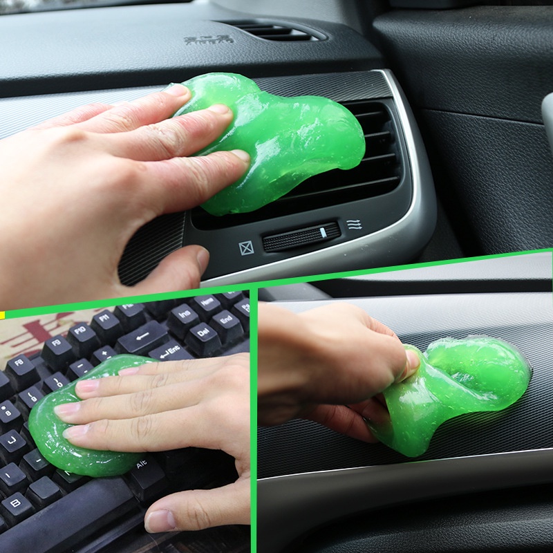 Corolla cross Gel Vệ Sinh Đa Năng Vệ Sinh Bàn Phím Bùn Gel Silicon Lau Bụi Xe Ô Tô Điện thoại Tái Sử Dụng Lâu Dài