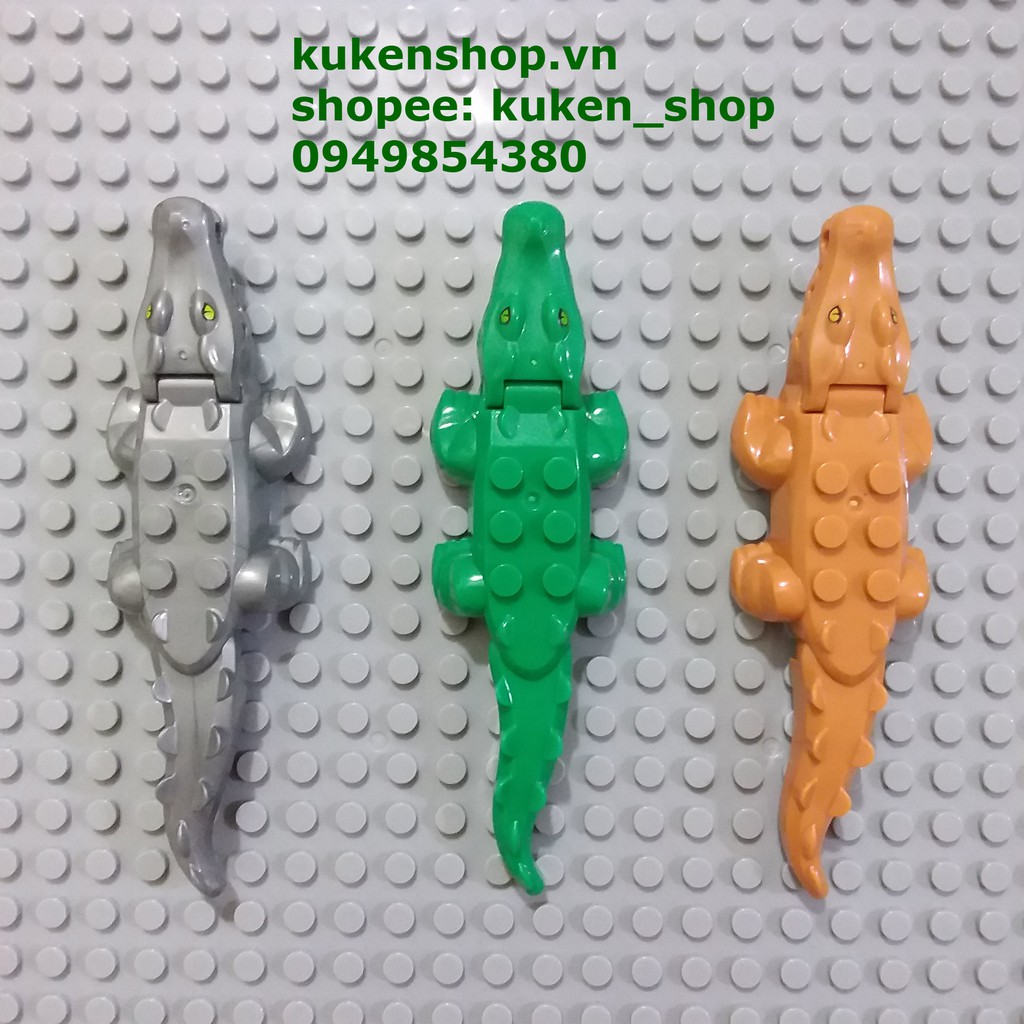 Minifigures Động Vật Cá Sấu Các Màu NO.308 - Động Vật