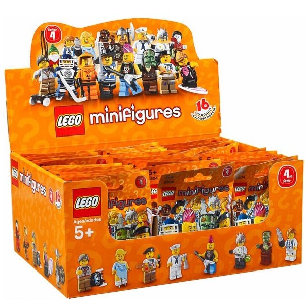 Lego 8804 - Nhân vật Lego Minifigures Series 4