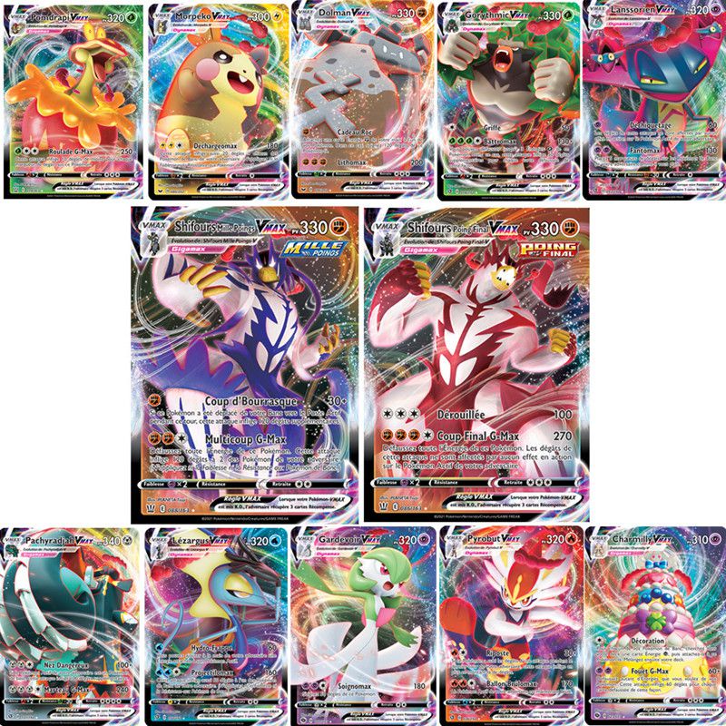 Set 100 Thẻ Bài Pokemon TCG Tiếng Anh EX GX