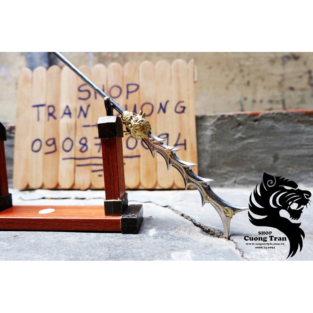 Móc khóa Mô Hình 1/6-  Bát Xà Mâu Trương Phi