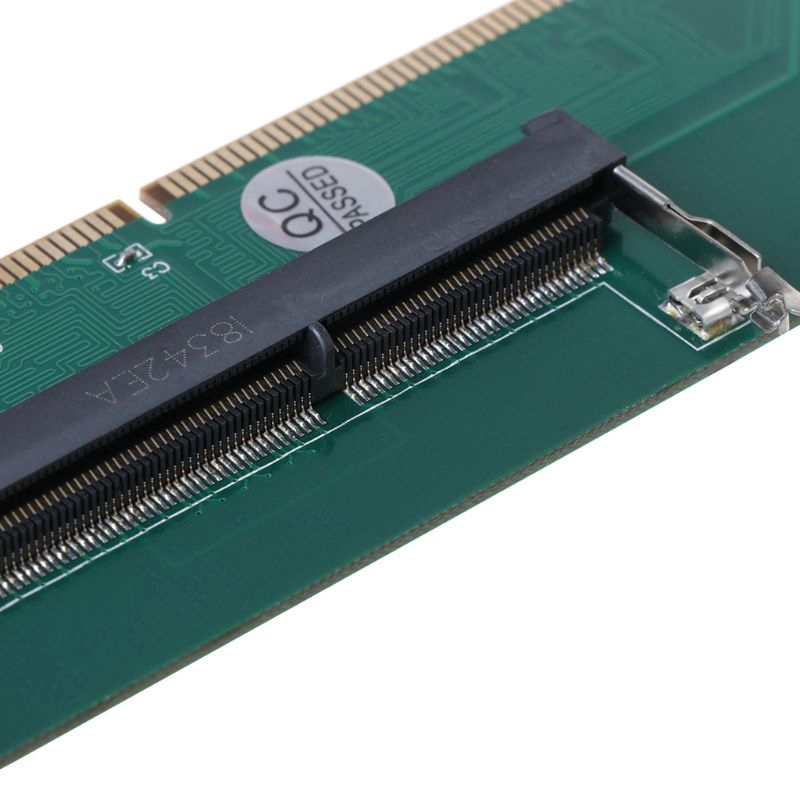 Card chuyển đổi thẻ nhớ DDR3 SO DIMM 240 sang 204P chuyên dụng dành cho máy tính