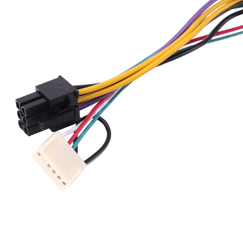 Cáp cấp nguồn ATX PSU 24P đến 6P Nam Đầu nối Mini 6P cho HP ProDesk 600 G1 600G1 800G1 Dây chuyển đổi bo mạch chủ