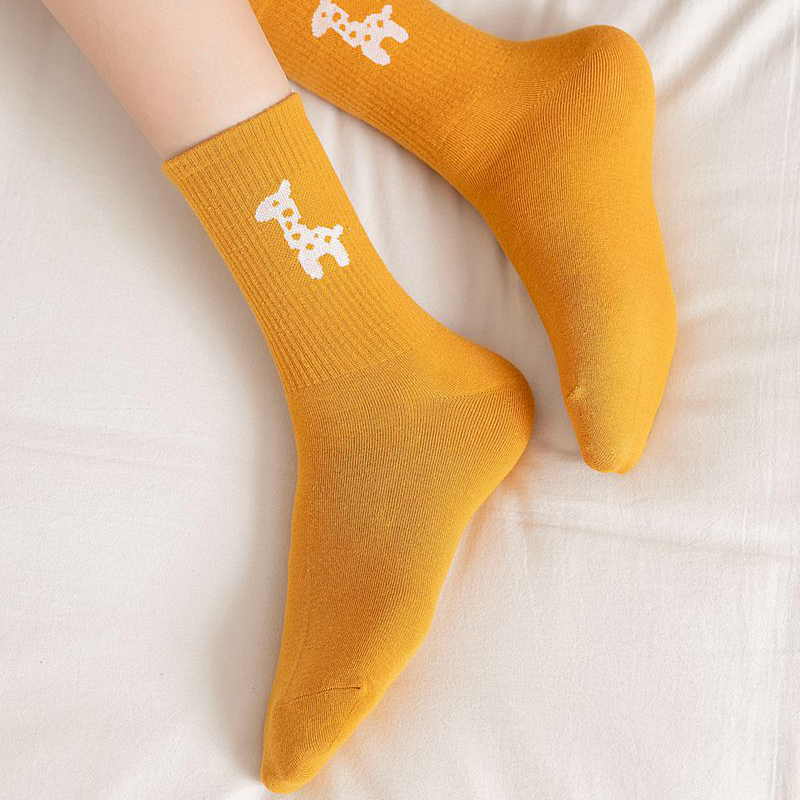Vớ Cotton Họa Tiết Trái Cây Xinh Xắn Dành Cho Nam Và Nữ