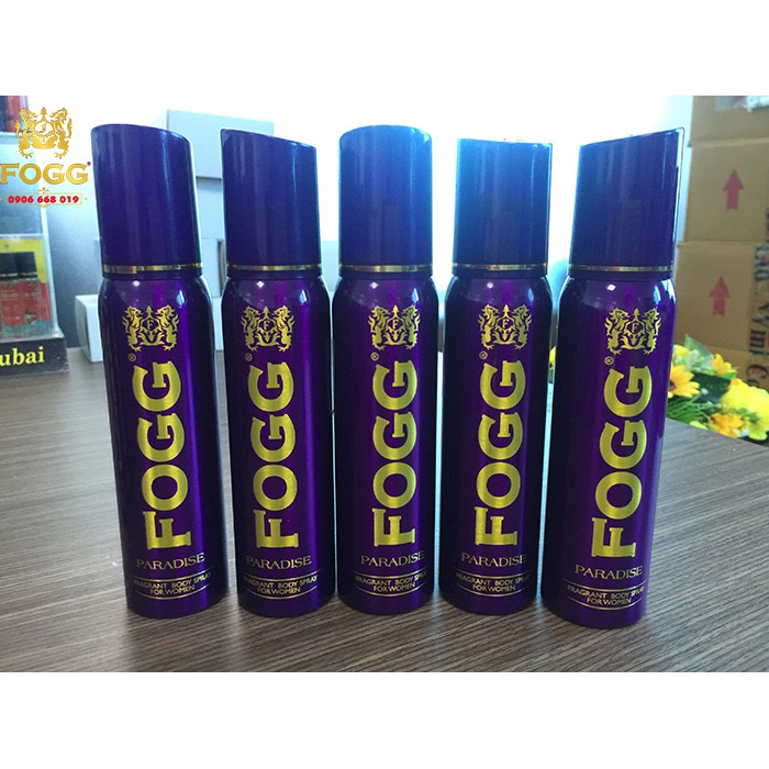NƯỚC HOA XỊT TOÀN THÂN NỮ FOGG PARADISE- DUBAI - 120ml | BigBuy360 - bigbuy360.vn
