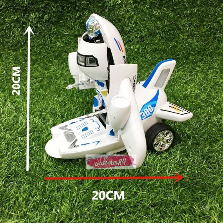 (sỉ lẻ)  Đồ Chơi Máy Bay Biến Hình Robot Airbus - No.8995 - mẫu mới 2019! (kho sỉ)