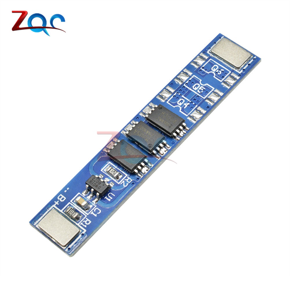 Set 2 Bảng Mạch Bảo Vệ Pin 1s 5a 3mos / 10a 4 Mos / 15a 6mos Li-Ion Bms Pcm 18650 Lithium Li-Ion