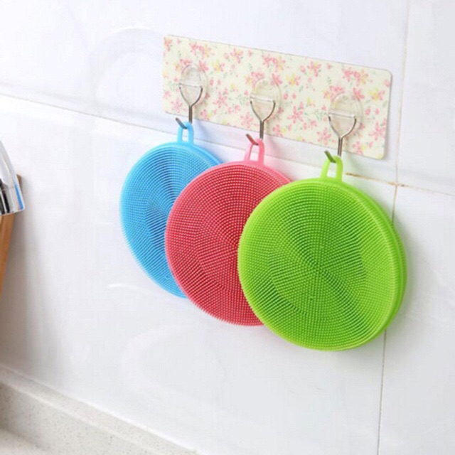 Com bo 2 miếng Bắc nồi , cọ rửa silicon siêu sạch