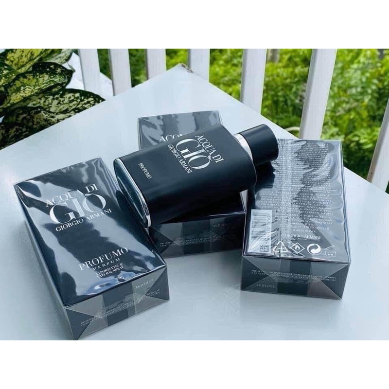 Nước hoa nam GI0 ĐEN 100ml 🖤 Tự tin cuốn hút | Thế Giới Skin Care