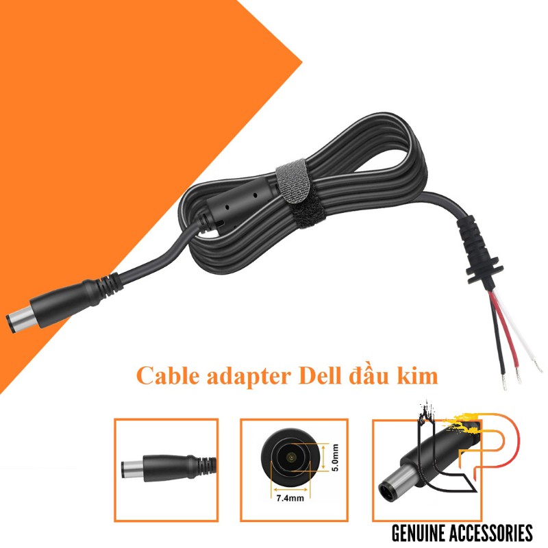 Cáp nguồn Adapter Dell đầu kim