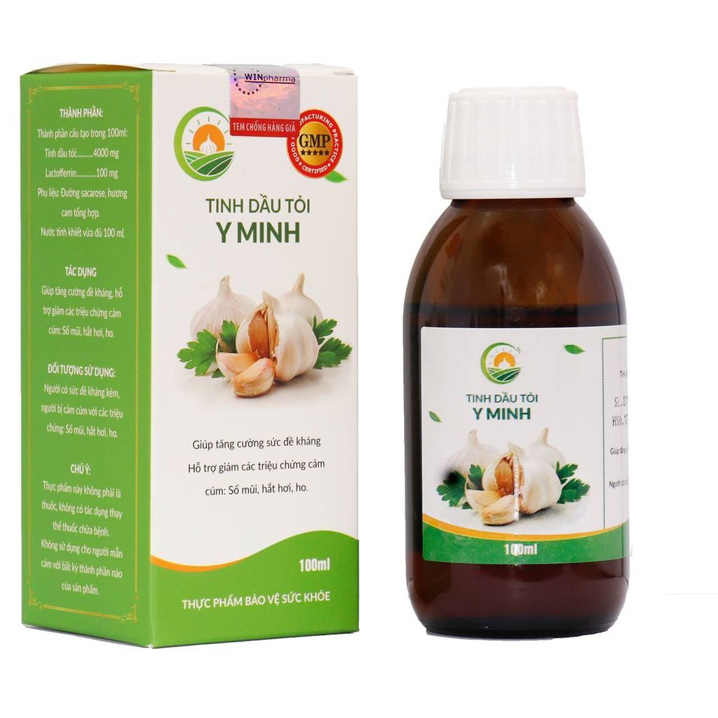 Tinh Dầu Tỏi Y Minh Dạng Siro Uống Liền