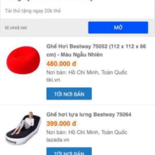 Ghế lười hơi Betway