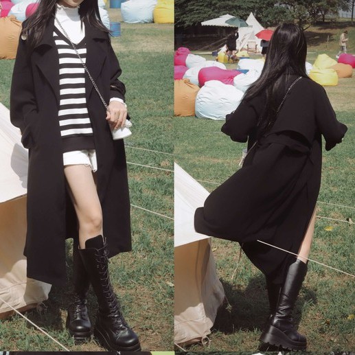 Áo mangto nữ dáng dài/ ngắn kèm đai, Áo mangto Hàn dài/ ngắn thu đông, ulzzang, Hàn Quốc, thiết kế T-Ju (mangto korea) | BigBuy360 - bigbuy360.vn