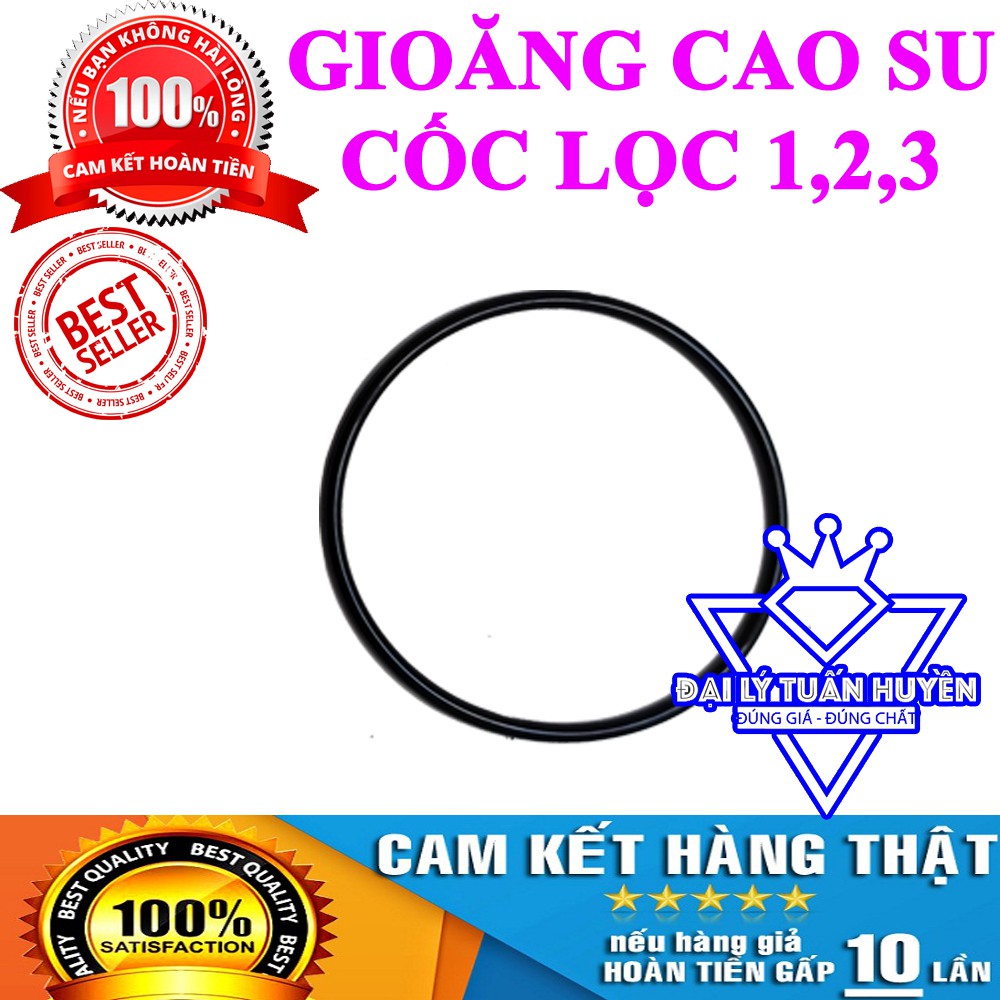 Gioăng Cao Su - Ron cao su dùng cho cốc lọc 1,2,3 - Máy lọc nước RO | BigBuy360 - bigbuy360.vn