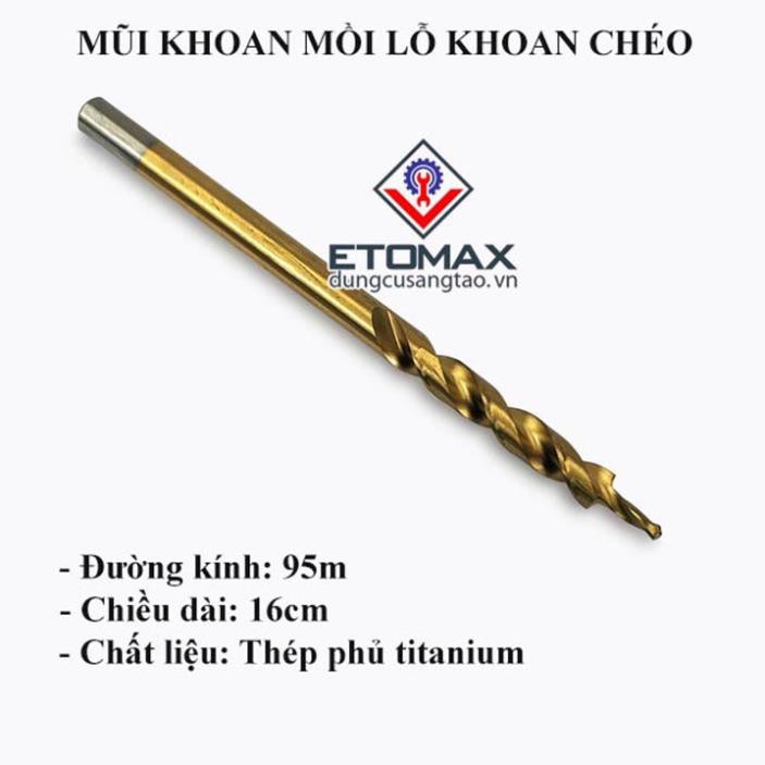 [SEAL SỐC]  Mũi khoan mồi lỗ khoan chéo đường kính 95mm