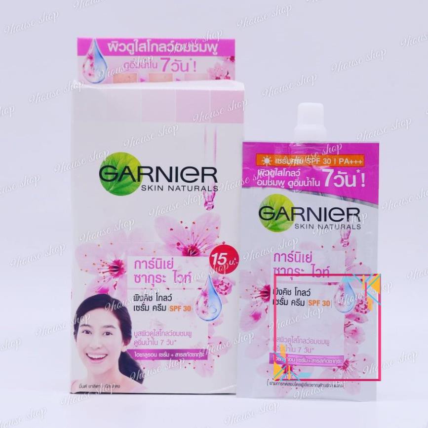 01 GÓI Garnier Sakura SPF 21/PA Thái Lan 7ml