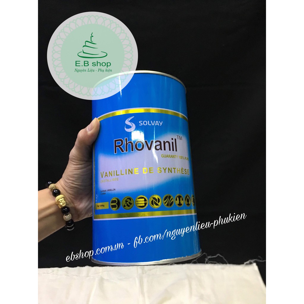 VANILA BỘT RHODIA RHOVANIL 50GR