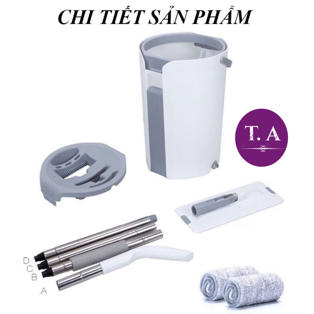 BỘ LAU NHÀ MEGAHOME X5 SIÊU SẠCH,ỐNG INOX 304 PHI 25 [CHÍNH HÃNG ]