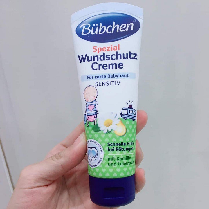 Gm Store- Kem chống hăm Bubchen spezial Wundschutz Creme 75ml