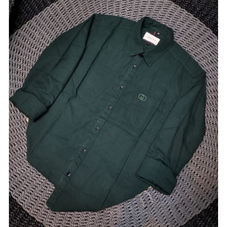 Áo Sơ Mi Dài Trơn / Áo Sơ Mi GUCCI Giá
