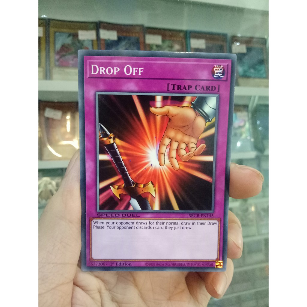 Thẻ Bài Lẻ YugiOh! Mã SBCB-EN145 - Drop Off - Common - 1st Edition