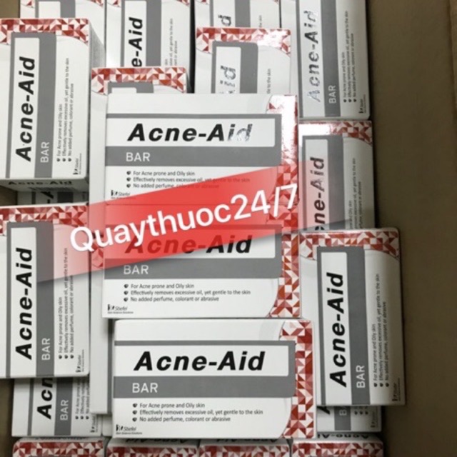 ✅XÀ PHÒNG ACNE-AID NGỪA MỤN