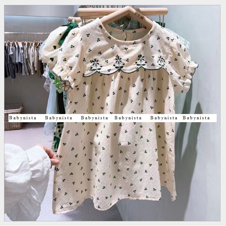 (SIZE 100-140) ĐẦM COTTON VINTAGE BÉ GÁI