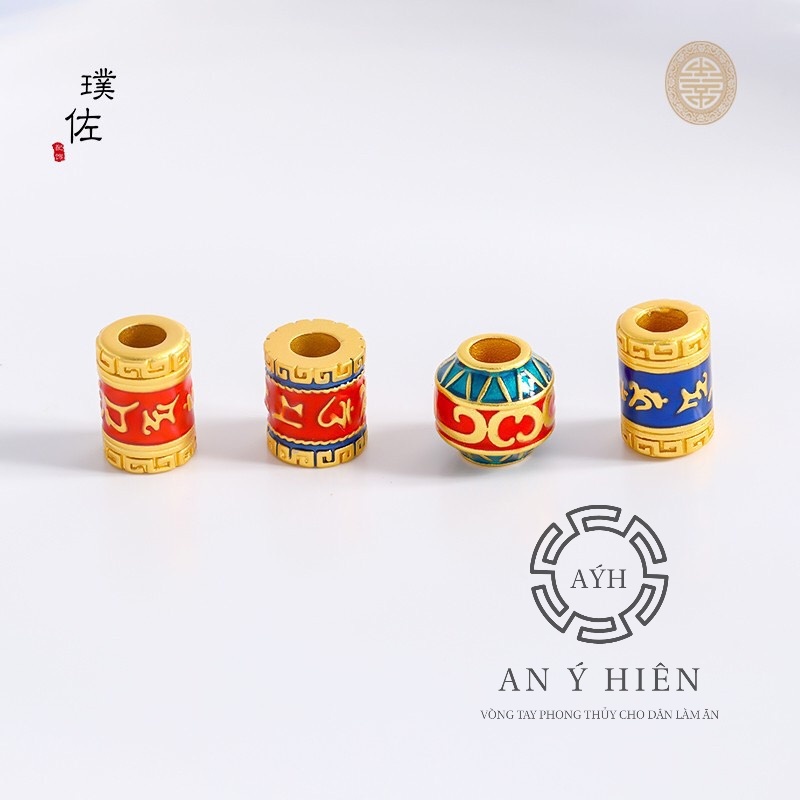 Charm Lu thống Tây Tạng xanh #C83 ( An Ý Hiên)