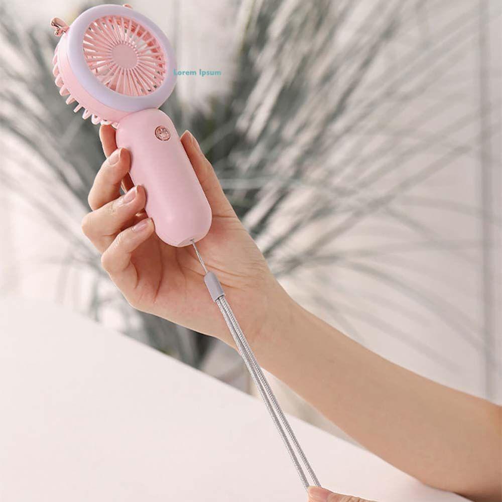 QUINTON Quạt Cầm Tay Du Lịch &amp; Mua Sắm USB Yên Tĩnh Nhỏ Gọn Sáng Tạo