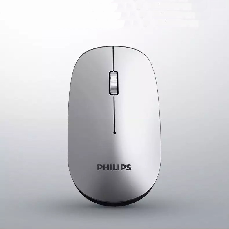 Chuột không dây wireless Philips SPK7305 (M305) - phiên bản silent click không âm thanh (2 màu tùy chọn)
