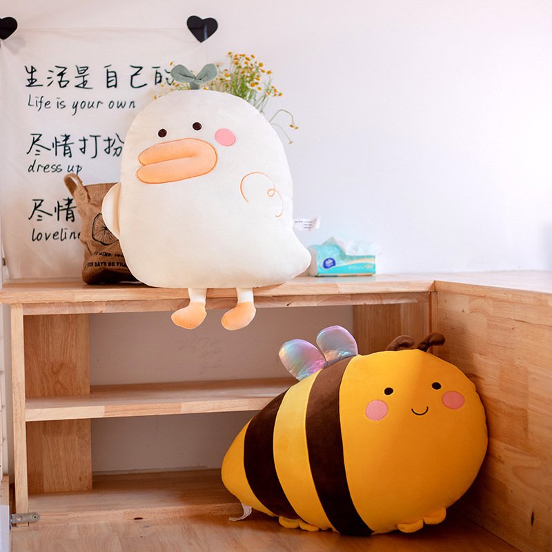 Gấu Bông Ong Dẹt Màu Vàng Cute 30cm - DIabrand