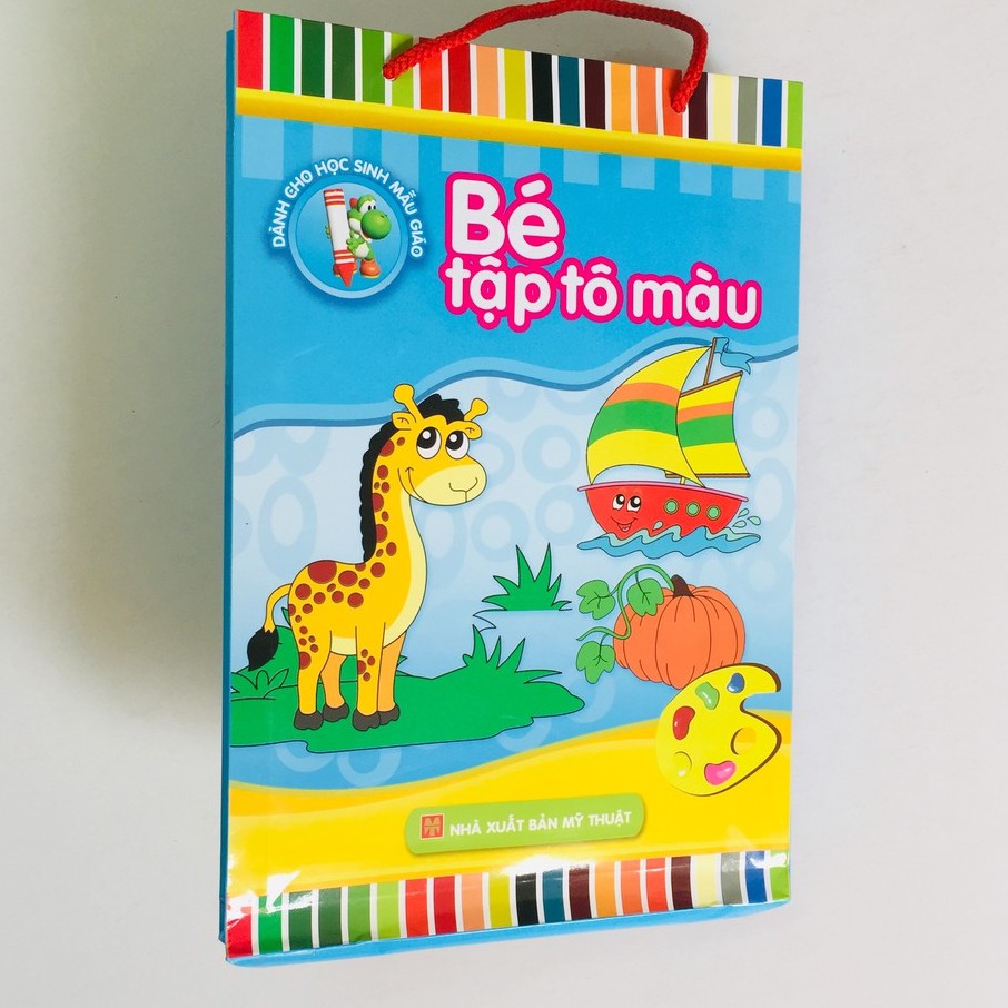 Sách - Bé Tập Tô Màu - Túi 8 Cuốn - Cuốn lẻ tùy chọn