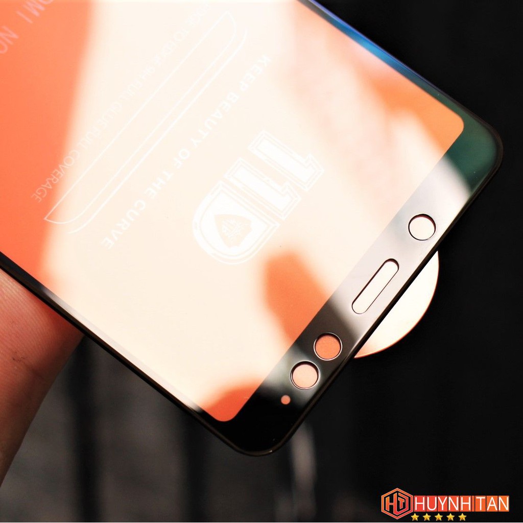 Kính cường lực 11D Xiaomi Redmi Note 5/ Note 5 Pro full màn full keo siêu mỏng vát 2,5D thế hệ mới